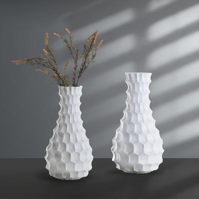 China Modern Nordic Europe style living room vase for home decoration home art flower vase minimalistic luxury vase for sale