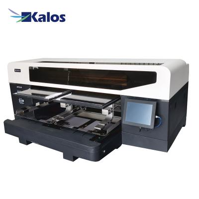 China Double A0 station T-shirt printing machine textile ink dtg printer T-shirt printer Kalos A0 MORE efficient for sale