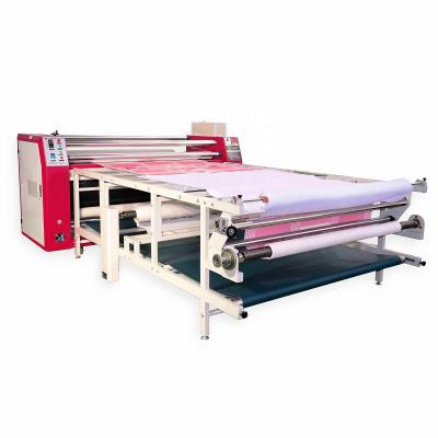 China Factory Full Oil Heat Transfer Paper Printing Machine Sublimation Roller Heat Press for sale