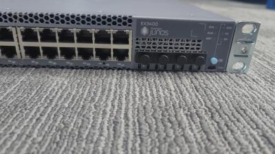 China 10/100/1000Mbps Juniper EX3400-48T-AFI Services Gateway Full Duplex Half Duplex for sale