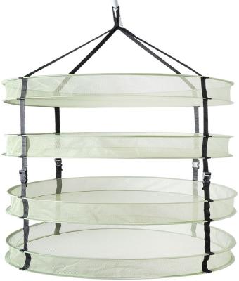 China IPower GLDRYRD3L6V1 3ft Farm 6 Layers Breathable Mesh Herb Drying Rack Collapsible for Hydroponic Buds and Plants with Sturdy Support, for sale