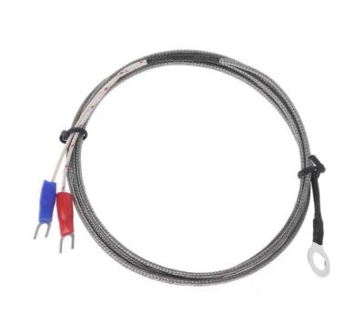 China Overhead Type K Thermocouple Wire 2 Cores 16AWG Fiberglass Insulated Wire Electrical Cable for sale