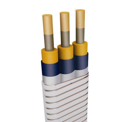 China Flat Cable Oilfield ESP Oil and Gas Industry Electric Submersible Downhole Pump Power Cable for sale