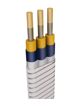 China Flat Electric Submersible Petroleum And Petroleum Gas Industry ESP Well Pump Power Cable for sale