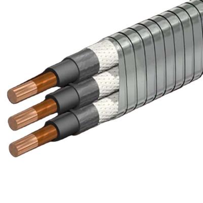 China Oil And Gas Industry 3x1AWG EPDM ESP Insulation Electricity Submersible Pump Cable for sale