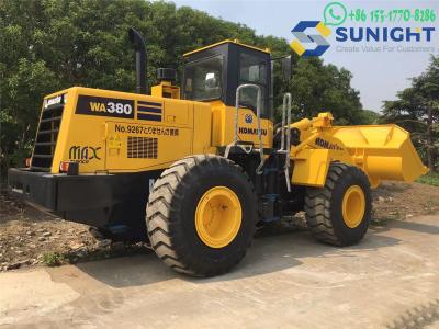 China Low Price In Stock Komatsu WA380 WA380-6 Loader Used Komatsu Front End loader for sale