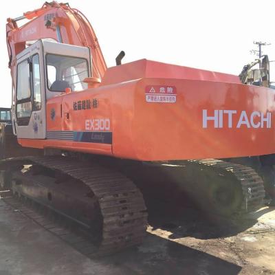 China 1.5m³ Hitachi Long Arm Excavator , 30 Ton Hitachi Used Equipment EX300-1 for sale