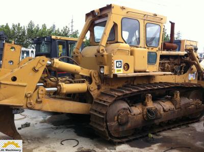 China USA Origin Cat D8K Bulldozer , One Shank Ripper Used Cat Dozers 95% Chain for sale