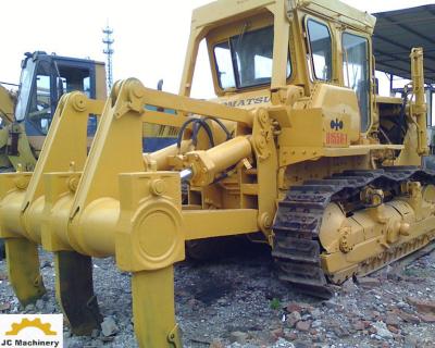 China D155A-1 Old Komatsu Dozer Bulldozer / Komatsu High Track Dozer With Three Shank Ripper for sale