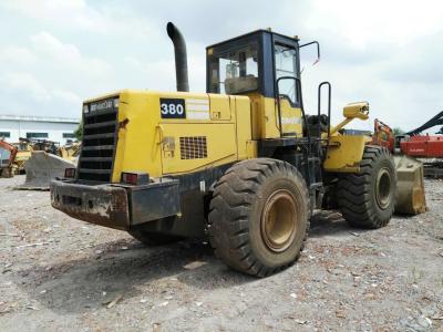 China 5 Ton Original Used Payloaders Komatsu WA380-6 With 3m³ Bucket 2012 Year for sale