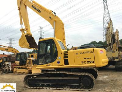 China 20 Ton Used Crawler Excavator Komatsu PC220-6 for sale