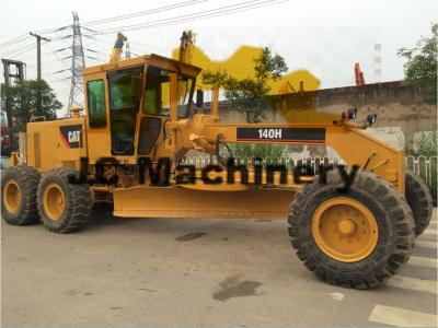 China El CAT 140H reacondicionó/equipo usado de los graduadores del motor con el aire/acondicionado opcional en venta