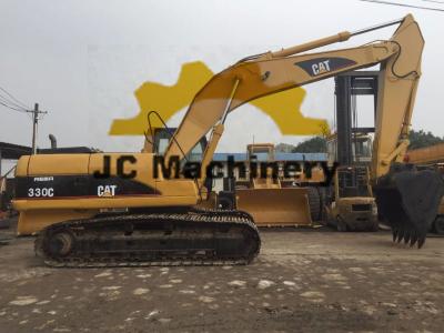 China Japanese 30 Ton Used CAT Excavators CAT 330C Water Cooling Type 8.8L Displacement for sale