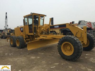 China 123 kilovatios utilizaron el graduador del motor de Caterpillar, horas de trabajo bajas del graduador de la mano 140H segundo en venta