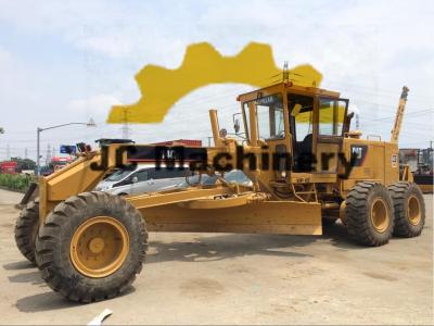 China El mantenimiento de carreteras utilizó CAT 14G de los graduadores del motor con el motor de Caterpillar 44 kilómetros por hora en venta