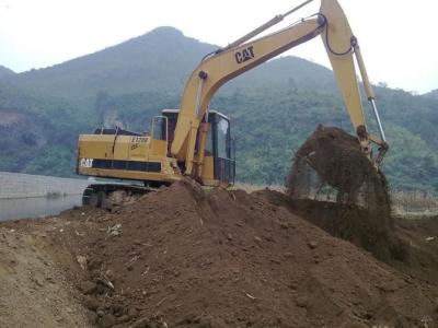 China Mechanical Operation CAT Crawler Excavator CAT E120B 80.3kw Net Power for sale