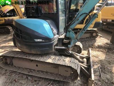 Chine 2013 ans Kobelco excavatrice Kobelco SK55SR SK55 de 5 tonnes avec la couleur d'original de lame à vendre