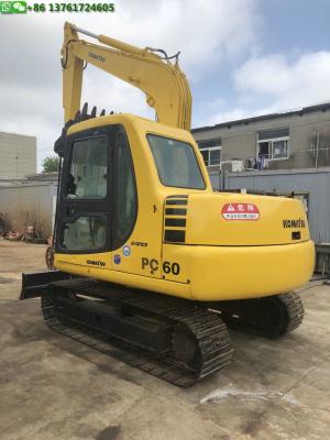 China 450mm Track 2010 Year Komatsu PC60 Backhoe Excavator for sale