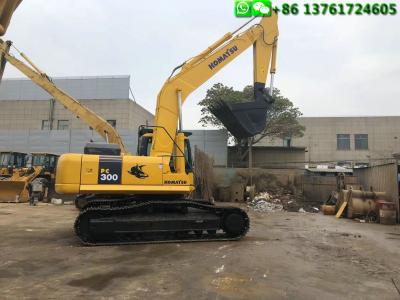 China 30t heavy duty Low hour Komatsu PC300-7 crawler type excavator for sale