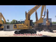 PC200-8 Used Komatsu Excavator Original from Japan