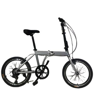 China 20 Inch Alloy Frame Folding Bicycle Student Street Bike for sale