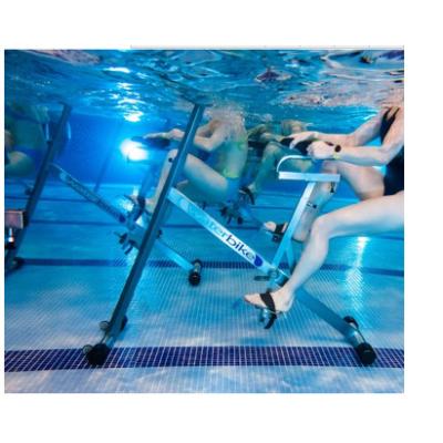 China Popular Adjustable Water Resistance Stainless Steel Water Underwater Exercise Bike Aqua Spinning Water Bike for sale