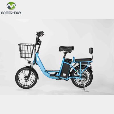 China Aluminum Alloy 16 Inch Alloy Frame 48V 350W Li Electric Bike E-Bike Electric Bicycle for sale