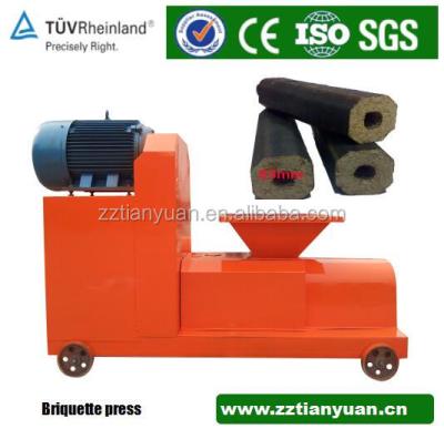 China Automatic Temperature Control System Biomass Wood Sawdust Briquette Machine With Screw Propeller for sale