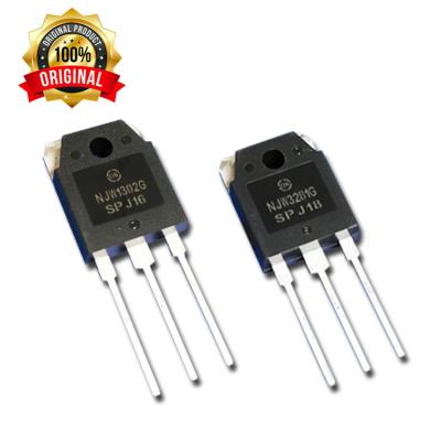 China NJW1302G NJW32181G Power Amplifier Applications To-3P 200W 250V 15A NPN PNP NJW1302 NJW3281 Complementary Silicon Power Transistors for sale