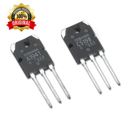 China 100% Applications 2SC5198 2SA1941 Pairs A1941 C5198 Original Circuit Power Amplifier Tube To-3p NPN PNP 100W 140V 10A Audio Power Transistor for sale