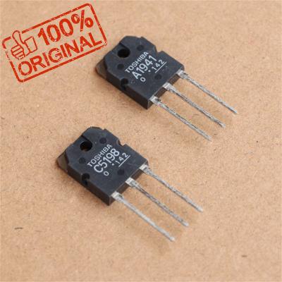 China Power Amplifier Applications 2SA1941 2SC5198 Audio Original Manufacturer To-3p NPN PNP 100W 140V 10A Transistor C5198 A1941 for sale