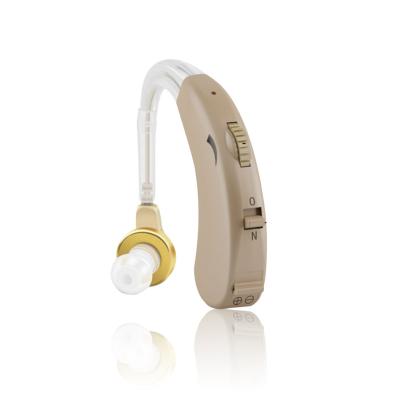 China Hot Sale Mini Bte Machine For Ear Amplifier Hearing With Batteries Hearing Aids For Mild To Severe Hearing Loss EN-F138 for sale