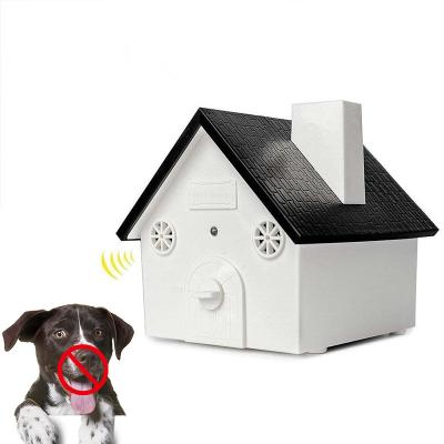 China Retriever Barking Electronic Ultrasonic Dog Anti Barking Reflector Outdoor Wall Mounted Repelling Deterrent Device for sale