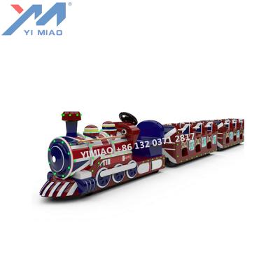 China Beautiful theme park design ride for kids trackless train for sale