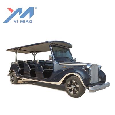 China Body: Fiber Reinforced Glass Chassis: Professional Steel For Sightseeing Vehicles Yimiao Electric Car Shuttle for sale