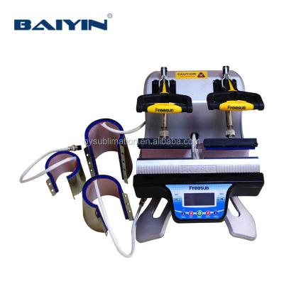 China High Efficient Easy Operation Dual Stations DIY Gift Printing Mug Transfer Sublimation Heat Press Machine For Sale for sale