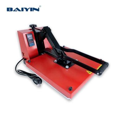 China Eco-friendly Clamshell Heat Press Machine For Thirt America Style Baiyin High Pressure Sublimation Printing Machine for sale