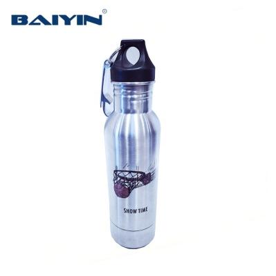 China 600ml Metal Sports Bottle Sublimation Viable Stainless Beer Mug for sale