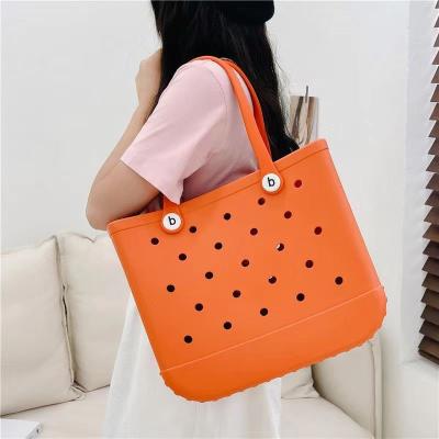 China Charming Summer Sale Eva Beach Bag Luxury Large Capacity Waterproof Handbag Waterproof Beach Bogg Tote Bags for sale