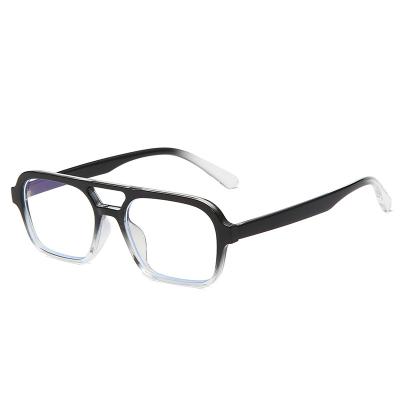 China 2021 fashionable new optical frame PC fashion men's and women's anti game blue light glasses glass for sale