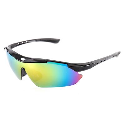 China Fashion 0089 Custom Logo Beach Volleyball Sports Sunglasses Cycling Men for sale