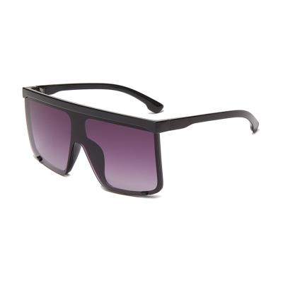 China Fashion 3397 Plastic Frame Sports Cycling Oversized Square One-Piece Sports Sunglasses Outdoor Cycling Mirror Lens UV400 Mirror for sale