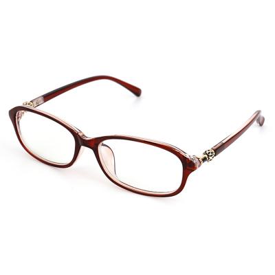 China 3360 Wholesale Thin Women Reading Glasses Red Blue Light Blocking Red Frame for sale