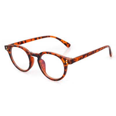 China Fashion Designers 3363 Round Vintage Circle Eye Glasses Frame Blue Light for sale