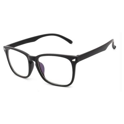 China Fashion 8082 Anti Glass Light Blue Black Square Plastic Rectangle Frames for sale