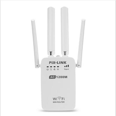 China AC1200M wireless repeater wifi signal amplification router 5G high power by wall extender OEM for sale