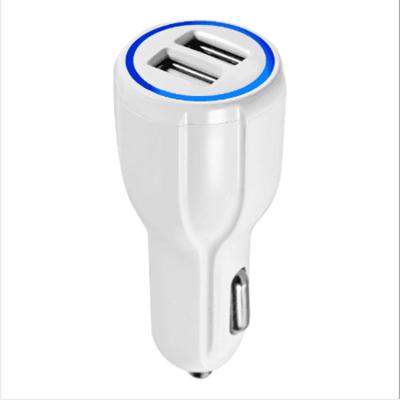 China COMM High Quality Fast Charger 2 USB Left Car Charger. QC 3.0 Qual QC3.0 Dual USB for sale