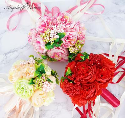 China Rose flower bouquet European style wedding bouquets wedding photo studio shooting props bridal flowers for sale