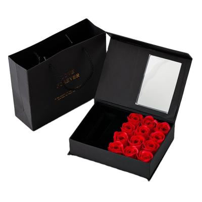 China Soap Flowers Soap Flower Gift Box Gift Bag, Valentine's Day Gifts, Jewelry Box Crafts for sale