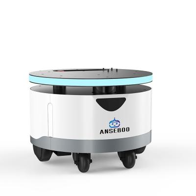 China Hotels Around Low Chassis Smart Food Delivery Robot Driverless Scooter Rolled Robot Chassis Platform for sale